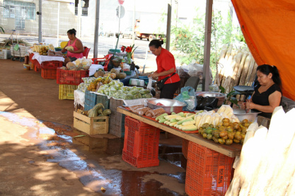 Prefeitura promove melhorias para a Feira Indígena em Campo Grande Foto:Marlon Ganassin