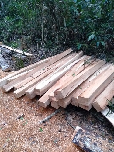 A dupla mora em acampamento do MST localizado nas proximidades da fazenda - Foto: Ascom PMA