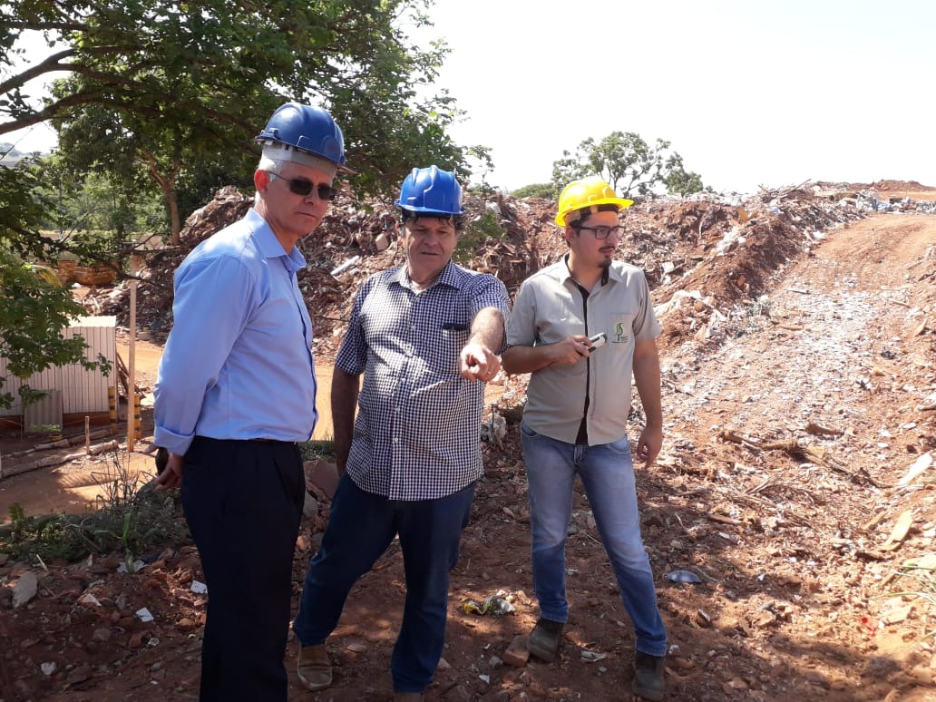 Vereador de Dourados visita Usina de Reciclagem de Resíduos da Construção Civil em Campo Grande Divulgação