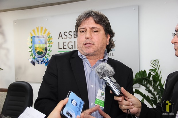 Presidente da Assomasul, Pedro Caravina (Foto: Edson Ribeiro)