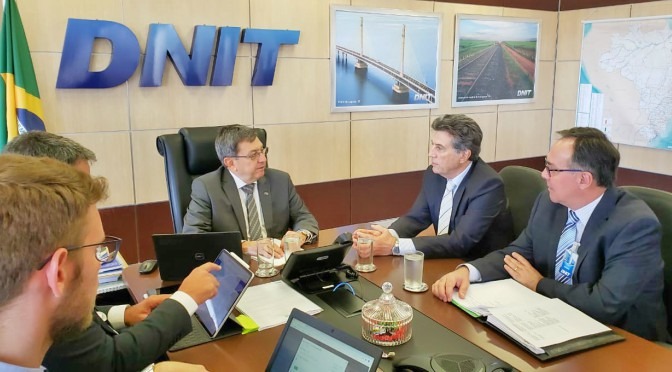 Em Brasília, Murilo Zauith discute manutenção de rodovias federais Em Brasília, Murilo Zauith discute manutenção de rodovias federais