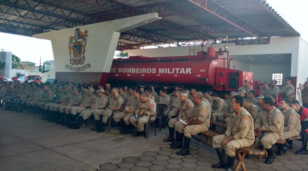 Dia do Voluntário no Corpo de Bombeiros é incluído no calendário oficial de MS Grupo participa de curso para bombeiro militar voluntário, em Campo Grande, MS (Foto: Corpo de Bombeiros/ Divulgação)