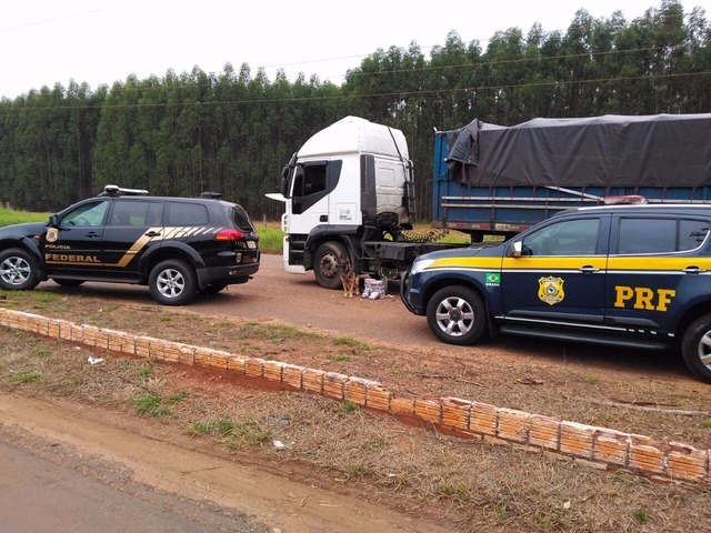 Homem foi preso em flagrante pelo tráfico - Foto: Divulgação/PRF