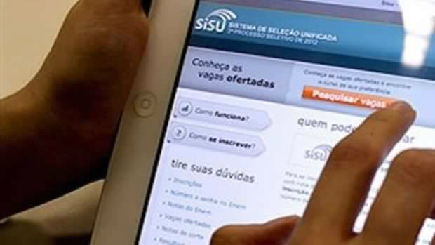 Prazo para inscrição no Sistema de Seleção Unificada (Sisu) termina hoje Divulgação