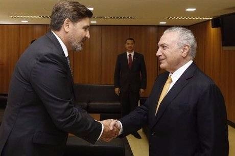 Temer empossa Fernando Segóvia no comando da PF
Divulgação/Palácio do Planalto