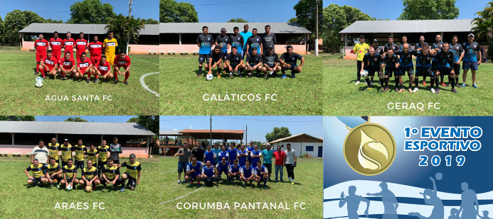 Aquidauana recebeu no sábado a terceira fase dos Jogos da Sanesul Equipes que participaram da Terceira Fase dos Jogos da Sanesul - Aquidauana-MS