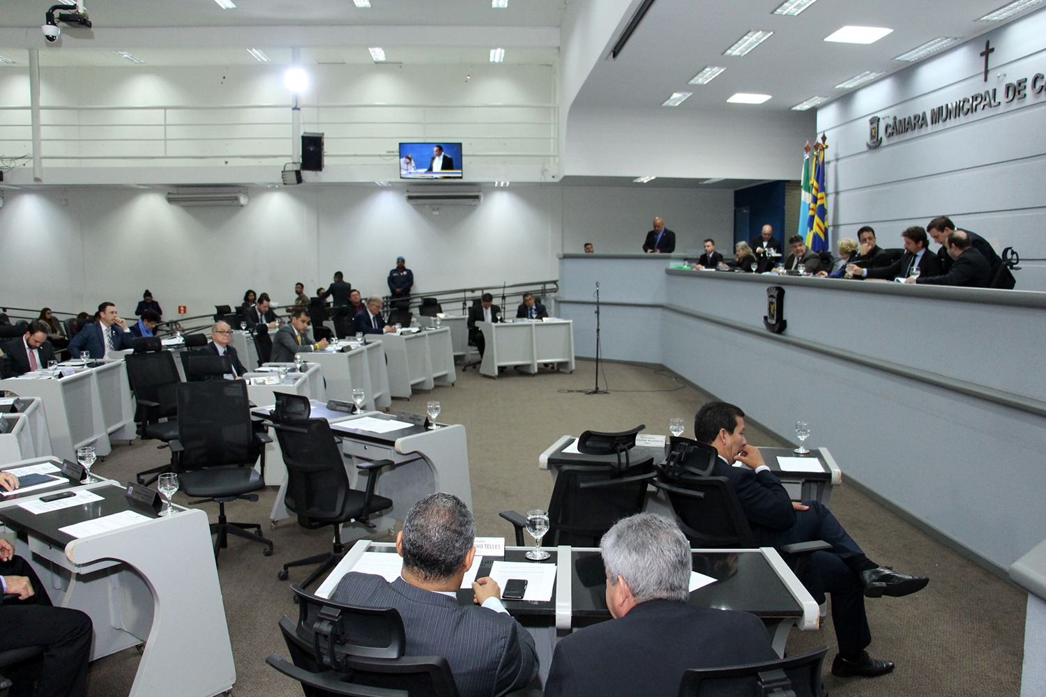 Vereadores votam 13 Projetos e três Vetos na sessão desta quinta-feira Foto: Assessoria