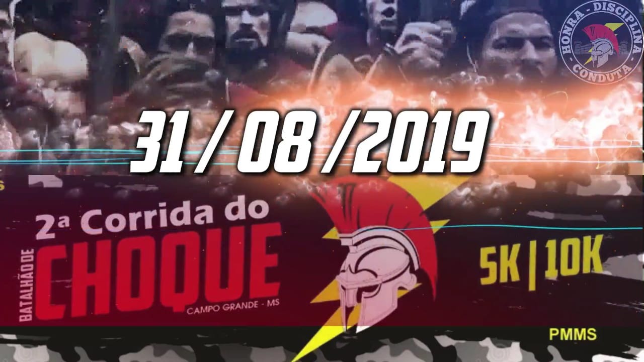 Seguem abertas inscrições para a 2ª Corrida de Rua do Batalhão de Choque da Polícia Militar