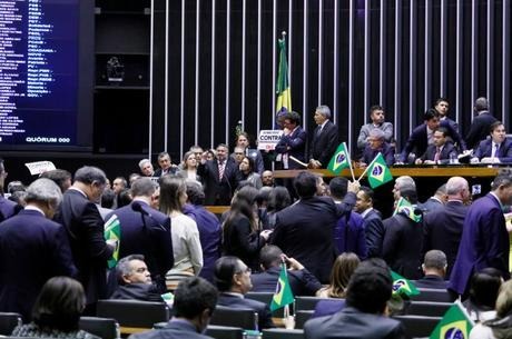 Com 379 votos, Câmara aprova a reforma da Previdência no 1º turno Expectativa é que o 2º turno seja votado até sexta-feira
Luis Macedo/Câmara dos Deputados