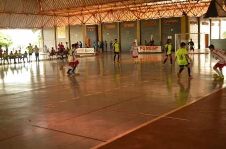 Foto:Funesp
A modalidade mais procurada entre os jovens foi o futsal, onde 620 atletas participam da competição 