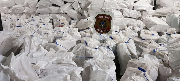 Caminhão com 7 toneladas de maconha é apreendido pela PF (Divulgação/PF)