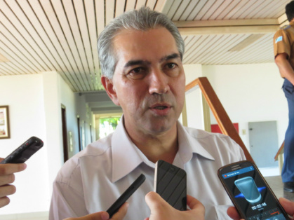 Governador Reinaldo Azambuja disse que encaminhará o projeto ainda este mês - Foto: Joandra Alves