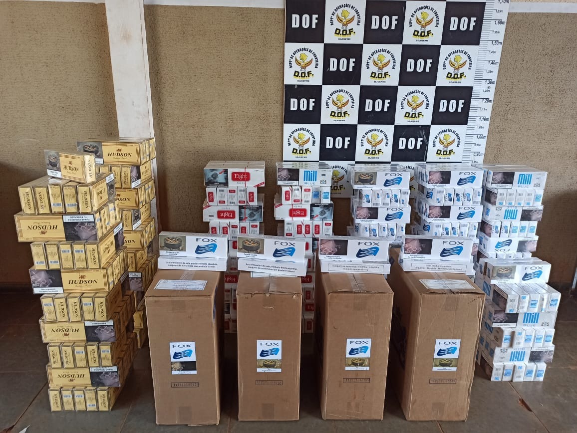 DOF apreende veículos com cigarros e sinais de identificação adulterados
