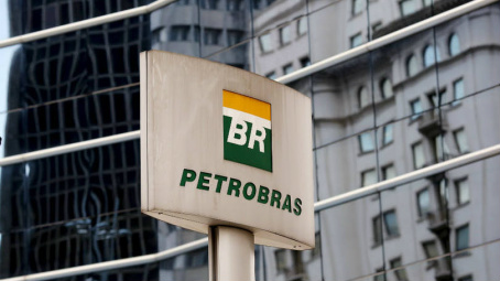 Paulo Whitaker/Reuters
Logo da Petrobras: agenda de encontros com as empresas estrangeiras segue nesta quinta-feira