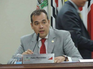 Campo-grandense foi o vereador mais votado em São José do Rio Preto Fábio Marcondes foi o mais votado em São José do Rio Preto e segue para seu 2° mandato (Foto: Reprodução - Facebook)