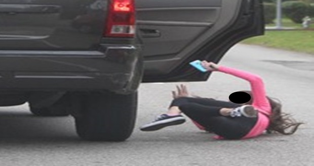 Para fugir de agressões do ex, mulher pula de carro em movimento (Imagem ilustrativa)