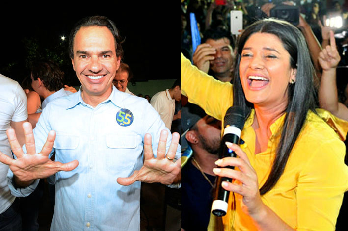 Marquinhos e Rose concorrem à prefeitura - Foto: Correio do Estado