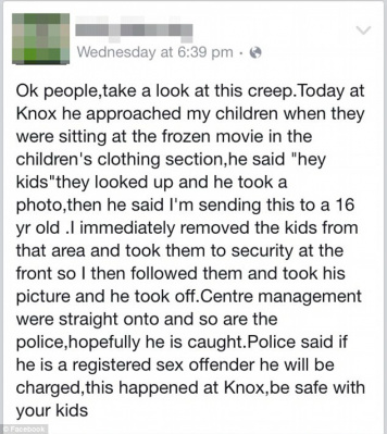 Homem tira selfie com câmera frontal, mulher pensa que ele tirava foto de seu filho e o humilha no Facebook o chamando de pedófi