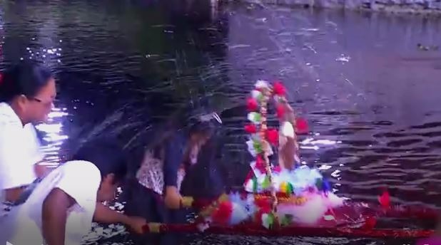 Moradores de Corumbá mantém tradição do banho de São João nas águas do rio Paraguai