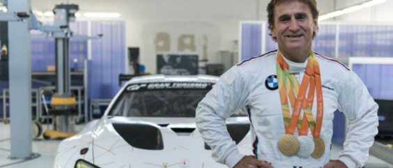 Estrela da Paralimpíada, ex-F1 Zanardi volta às pistas no Gran Turismo © Matteo CAVADINI / Matteo CAVADINI/Divulgação