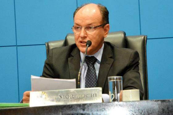 Junior Mochi admite criação de CPI Caça Fantasma na Assembleia Legislativa Mochi alertou Marquinhos para apresentação da motivação do pedido no requerimento - Foto: ALMS