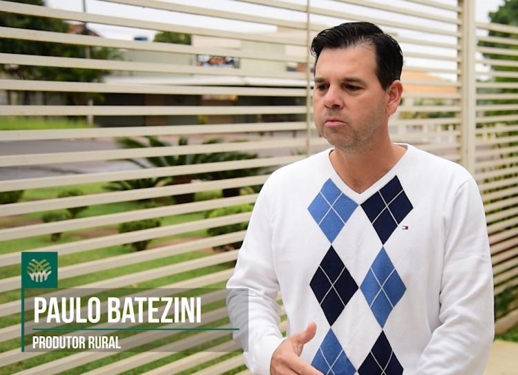 Produtor de soja atendido pelo Senar/MS avalia assistência técnica e gerencial Foto: Assessoria
