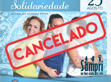 Flyer no Facebook do Grupo Sampri