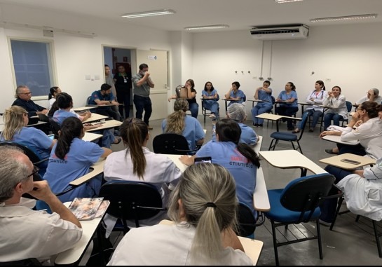 Santa Casa intensifica treinamento para lidar com possíveis casos suspeitos de coronavírus