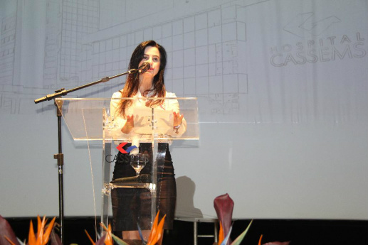 Mara Caseiro comemora ativação do Hospital Cassems e diz que unidade traz alívio para os pacientes em MS Deputada Mara Caseiro representa Assembleia Legislativa em ato de inauguração do Hospital
Foto: Eliza Moreira AL/MS