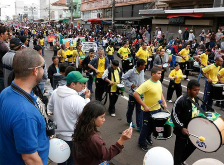 Desfile Cívico em homenagem ao aniversário de Campo Grande (Arquivo Midiamax)