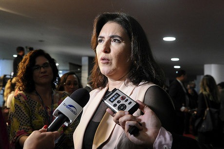 Simone Tebet descarta votação de PEC emergencial este ano Senadora Simone Tebet (MDB/MS), presidente da CCJ do Senado.
Jane de Araújo/Agência Senado
