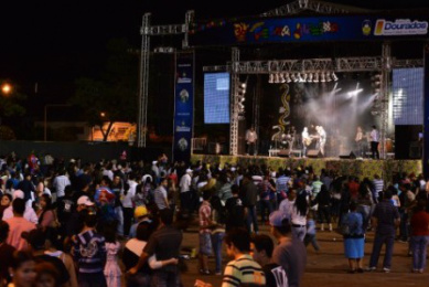 Nos últimos anos o pátio do Douradão foi palco da festa – A. Frota/Arquivo
