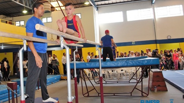 Cefat ganha novos aparelhos e amplia chances de atletas se destacarem na ginástica artística Cefat ganha novos aparelhos e amplia chances de atletas se destacarem na ginástica artística