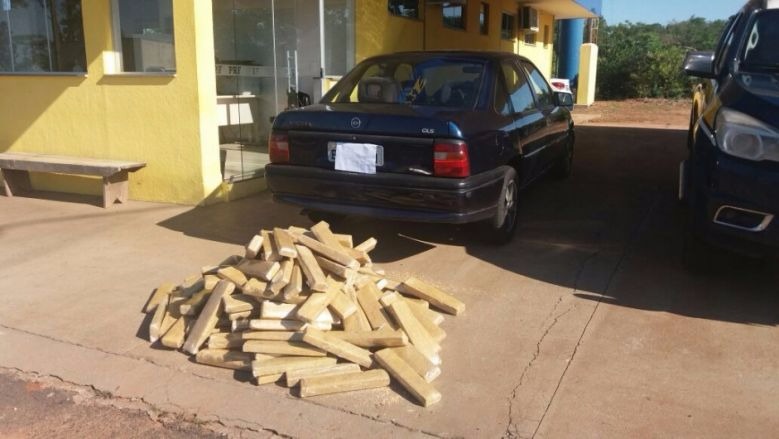 PRF apreende maconha que seria levada para o estado de São Paulo A droga seria levada para Ribeirão Preto (SP). Divulgação