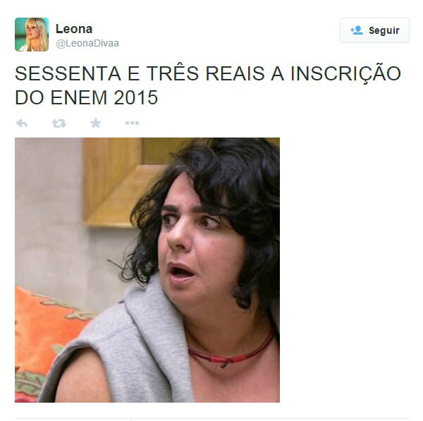 Estudantes reclamam no Twitter de aumento da taxa do Enem para R$ 63