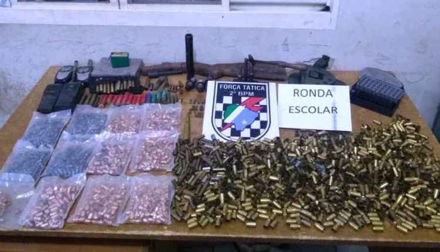 Fábrica de munições que abasteceria PCC é estourada pela polícia (Divulgação)