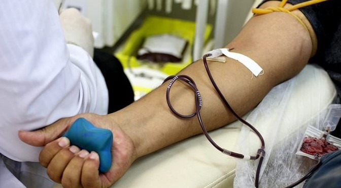 Com estoque em baixa, Hemosul pede doação de sangue O-