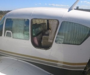 Dono de avião com cocaína interceptado pela FAB morou na Capital Avião carregado com cocaína está em nome de motorista que morou em Campo Grande - Divulgação/PMGO