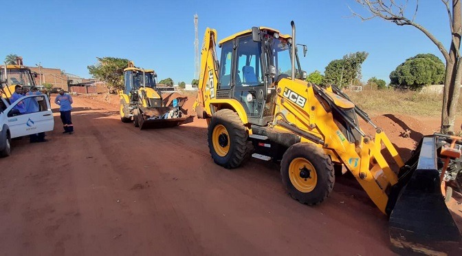 Sanesul executa obras para melhorar atendimento em Ribas do Rio Pardo Sanesul executa obras para melhorar atendimento em Ribas do Rio Pardo