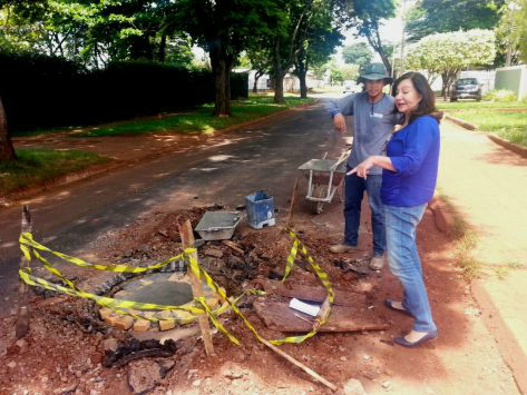 Em visita a bairros Délia ouve os principais pedidos da população Nas regiões do Jardim Santa Maria e Maracanã a prefeita Délia Razuk conversa com os moradores sobre melhorias para os bairros – Divulgação