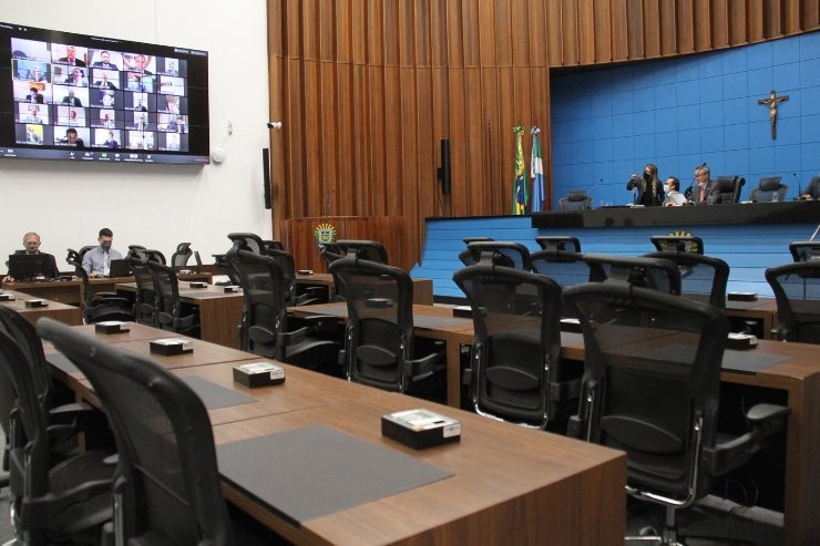 Sessão ordinária desta quarta-feira seguirá no formato telepresencial; quatro projetos devem ser votados. Wagner Guimarães