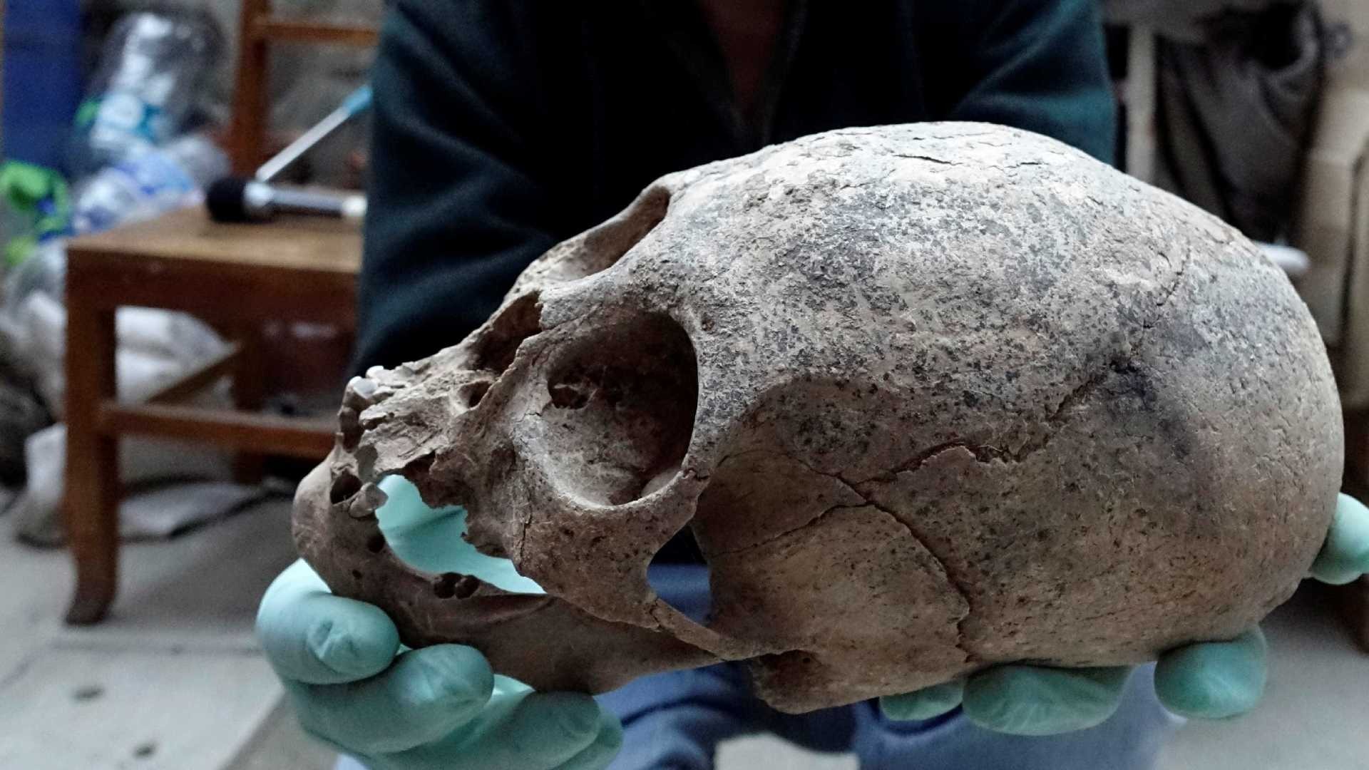 Restos mortais e artefatos inca com 500 anos são encontrados na Bolívia Restos mortais e artefatos inca com 500 anos são encontrados na Bolívia