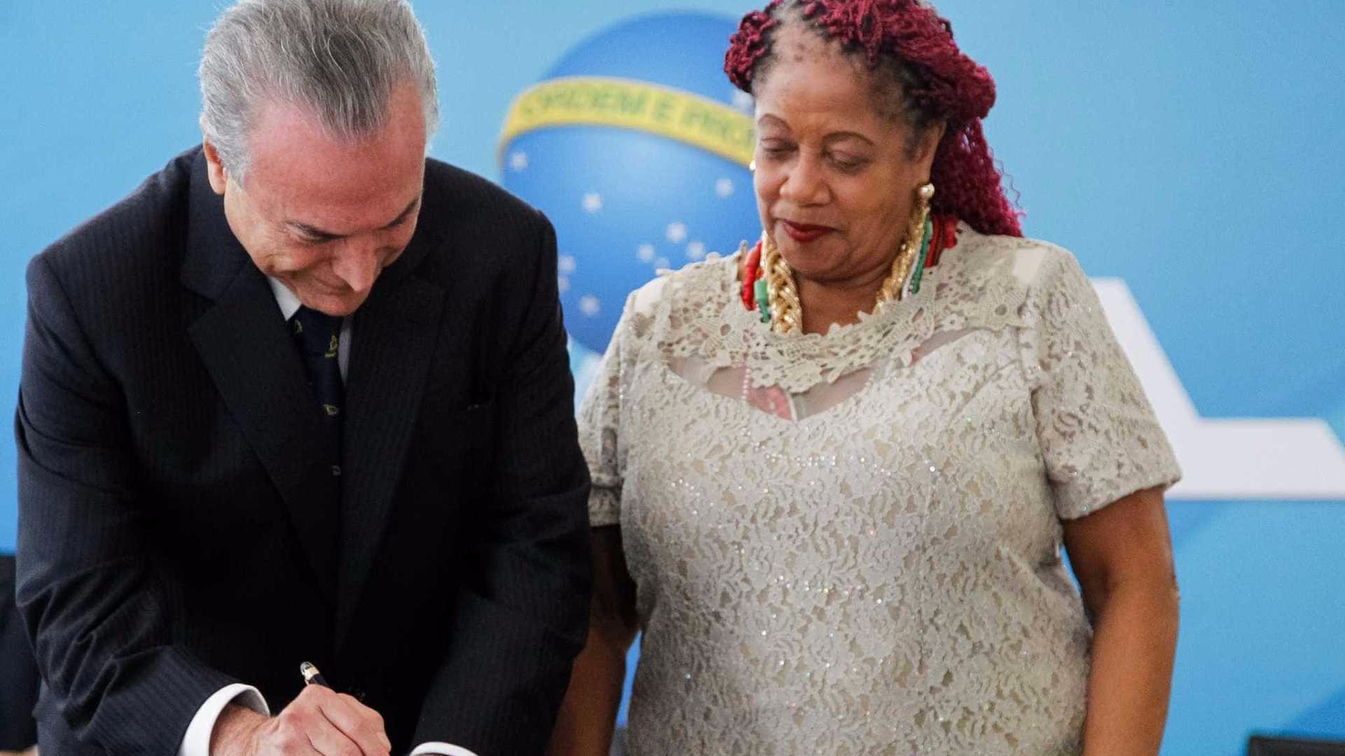 Temer deve cortar Luislinda do ministério dos Direitos Humanos