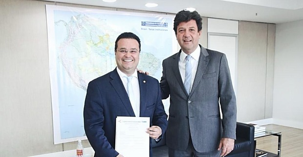 Fábio Trad reivindica ao ministro mais investimentos na saúde de Mato Grosso do Sul Fábio Trad reivindica ao ministro mais investimentos na saúde de Mato Grosso do Sul
