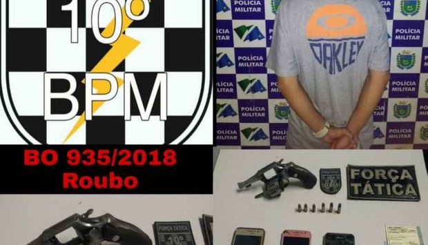 Adolescente é preso em casa após cometer roubos no Pioneiros e Morenão (Divulgação)