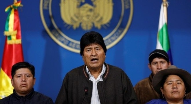 Evo Morales anunciou que vai convocar novas eleições
REUTERS/Carlos Garcia Rawlins