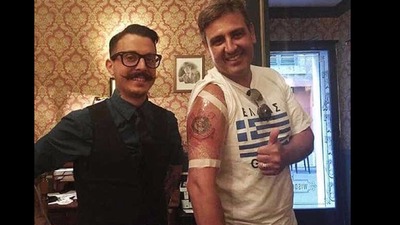Fanático, novo chefe da PF tem até tatuagem do Corinthians © Reprodução