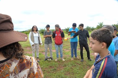 O projeto surgiu devido ao desconhecimento dos estudantes em relação aos frutos típicos do Cerrado.
