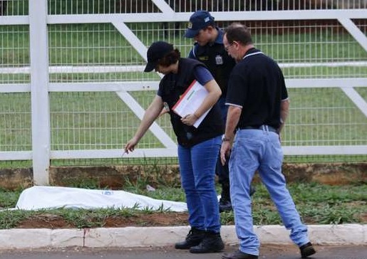 Moisés Holanda dos Santos foi atingido quando atravessava a via. Wesley Ortiz/Top Mídia News