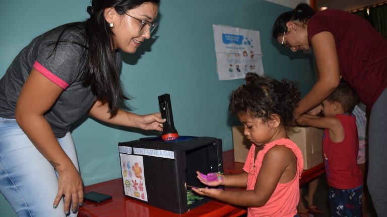 Projeto de EMEI da Reme ensina alunos a combater o coronavírus